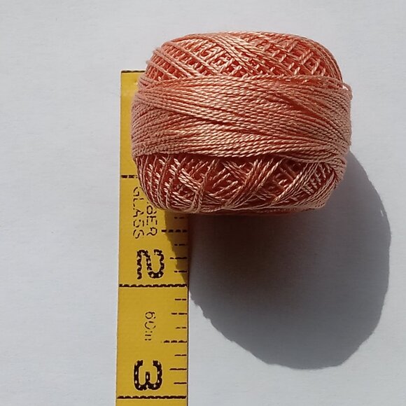 🎯 10 for $10 / DMC Coton Perle Light Coral Color 353 Size 8 Thread - Picture 7 of 11